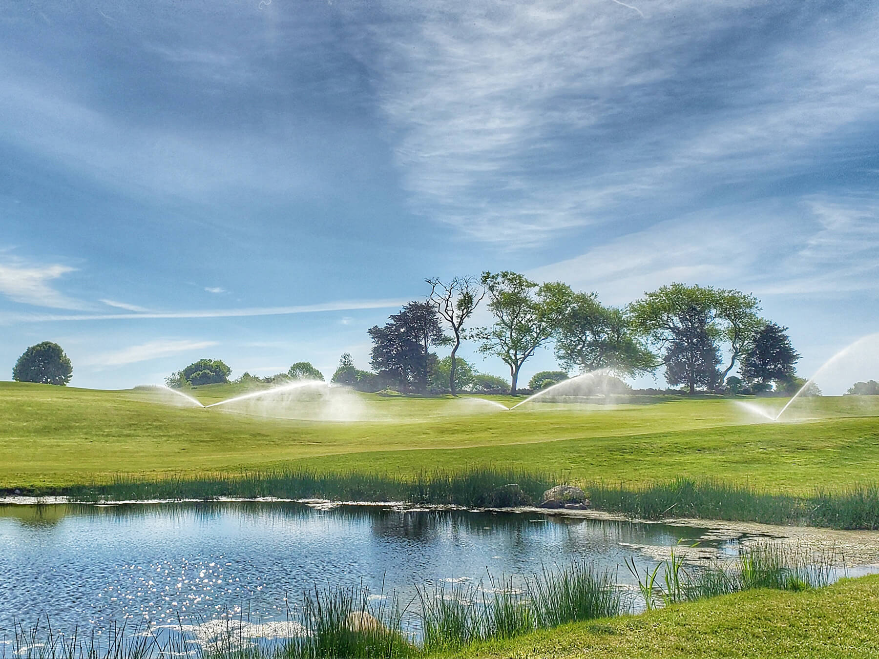 Irrigation Pond Expanded